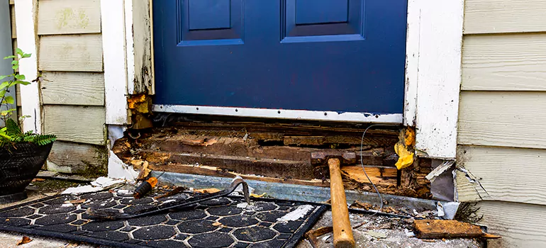 Broken Door Jamb Repair in Los Altos, CA