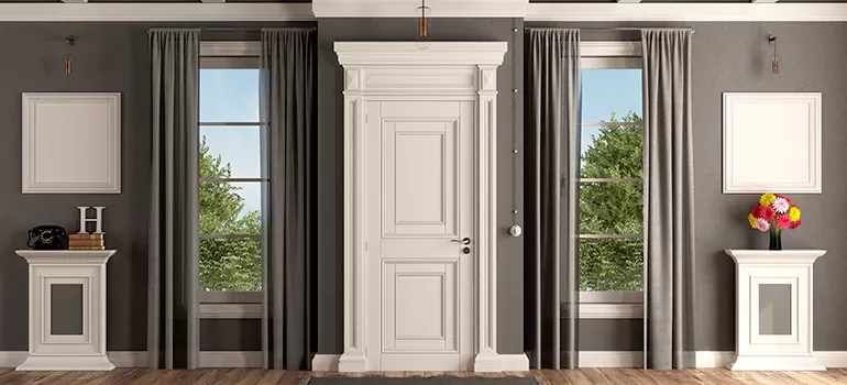 Removable Center Door Mullion in Los Altos, CA