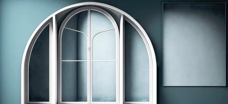 Quarter Arch Window Customization in Los Altos, CA