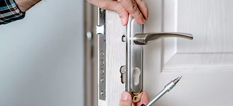 Front Door Knob Repair in Los Altos, CA