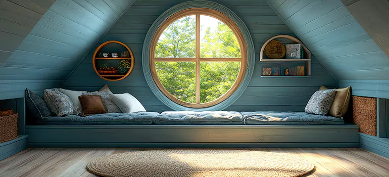 Custom Round Windows in Los Altos, CA